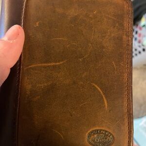 Duluth Trading Co Brown Full-Grain Leather Wallet